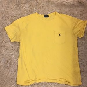 Yellow Polo T Shirt